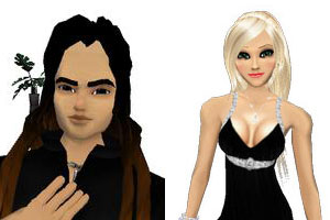 Avatary používané vo virtuálnom svete IMVU.