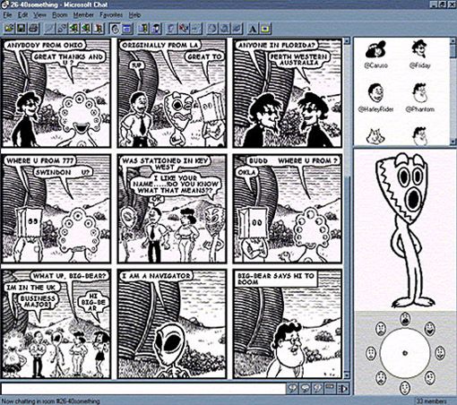 MS Comic Chat