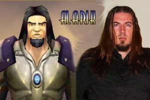 Hráčsky avatar z World of Warcraft.